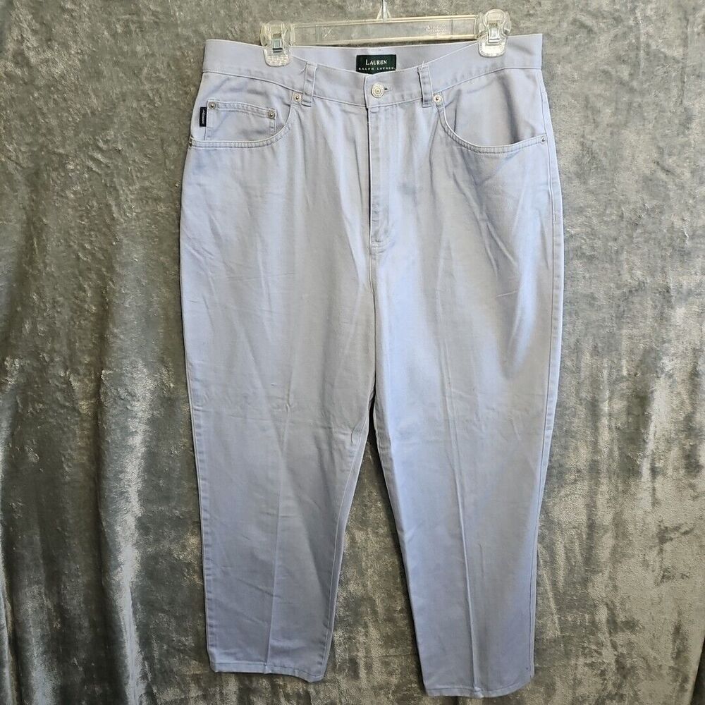 Lauren Ralph Lauren Vintage Women's  Sz 14 Blue Jeans cotton